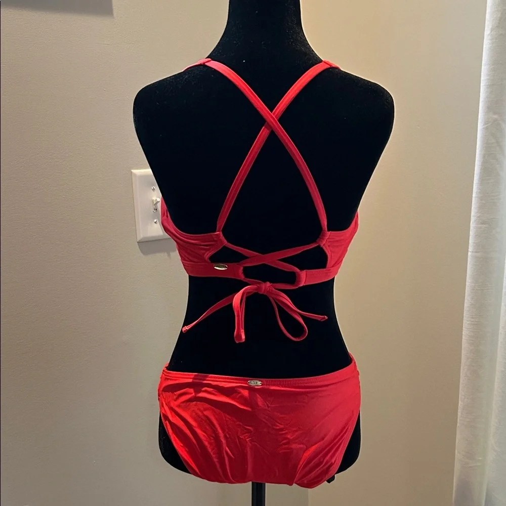 Red Bikini Bottom - Picture 2 of 3